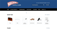 Desktop Screenshot of marchingsupply.com
